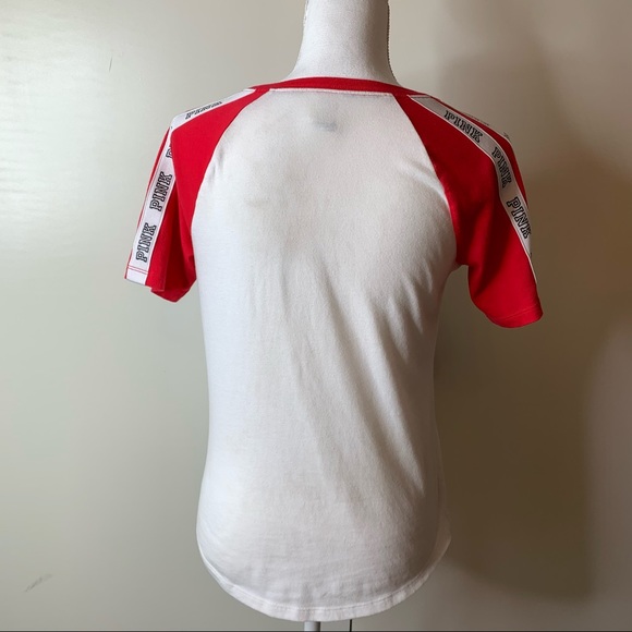 PINK VICTORIA’S SECRET SHORT SLEEVE TEE - Picture 6 of 11